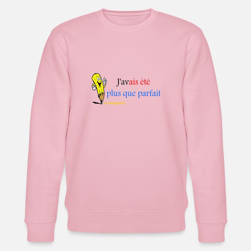 plus que parfait - Sweat bio CHANGER Stanley/Stella Unisexe - rose pâle