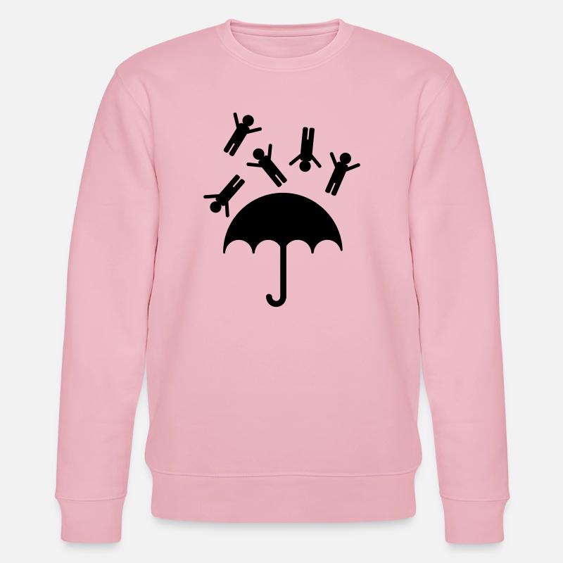 raining men - Sweat bio CHANGER Stanley/Stella Unisexe - rose pâle