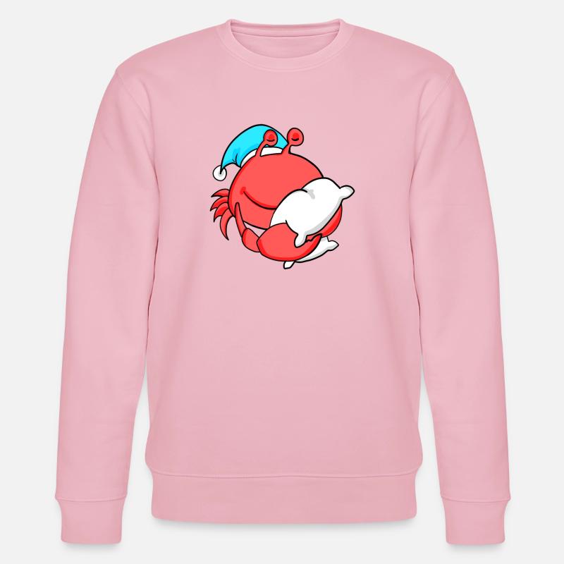 Krabbe - Stanley/Stella Unisex Bio-Sweatshirt CHANGER  - Hellrosa