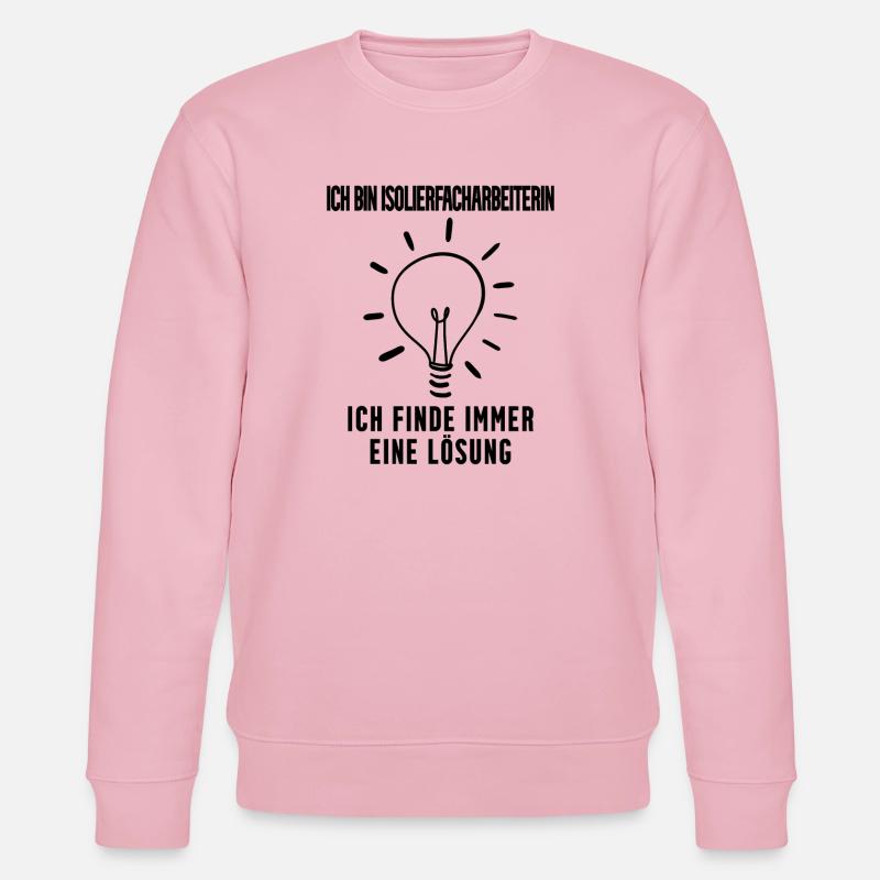 Isolierfacharbeiterin - Stanley/Stella Unisex Bio-Sweatshirt CHANGER - Hellrosa