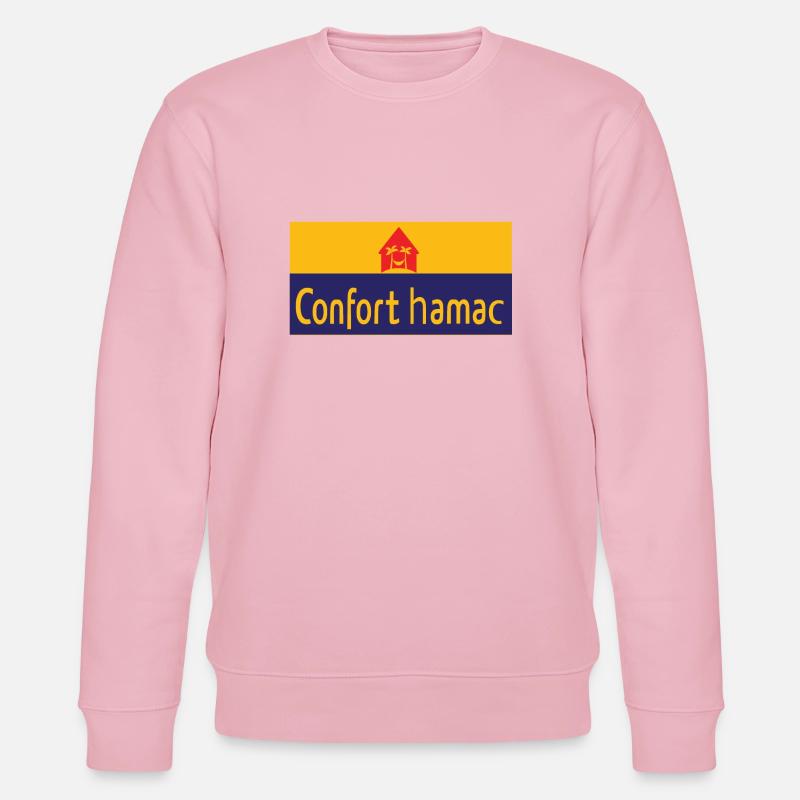 Hängemattenkomfort - Stanley/Stella Unisex Bio-Sweatshirt CHANGER  - Hellrosa