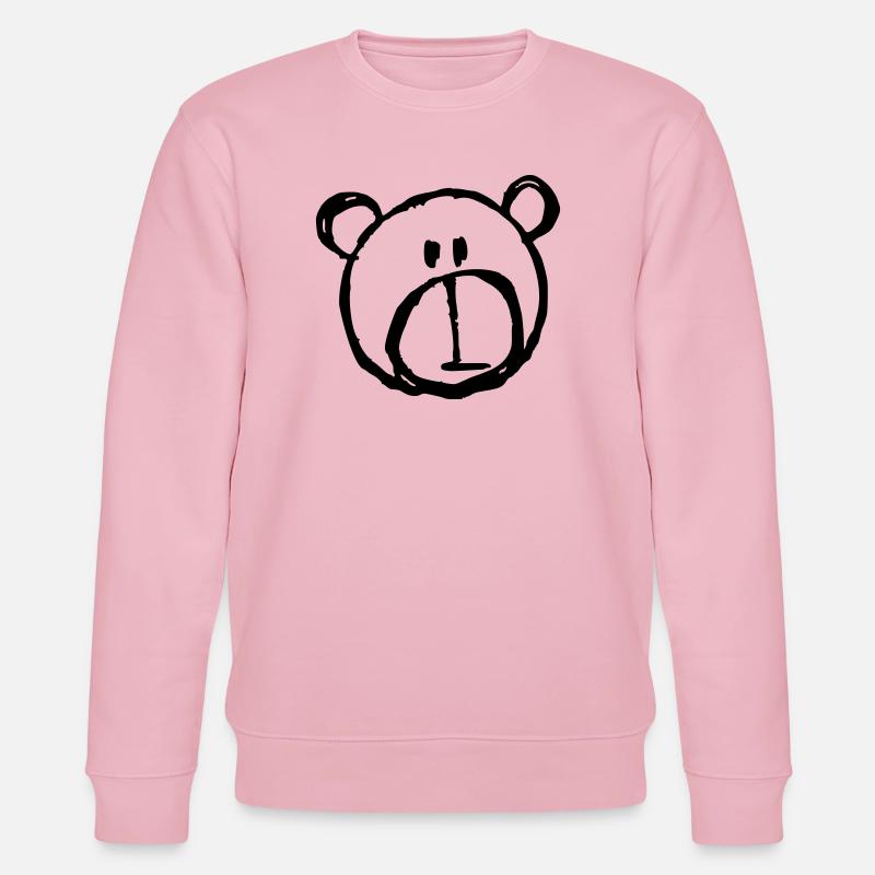 Simple Teddy Bear Dessin Team Teddi - Sweat bio CHANGER Stanley/Stella Unisexe - rose pâle