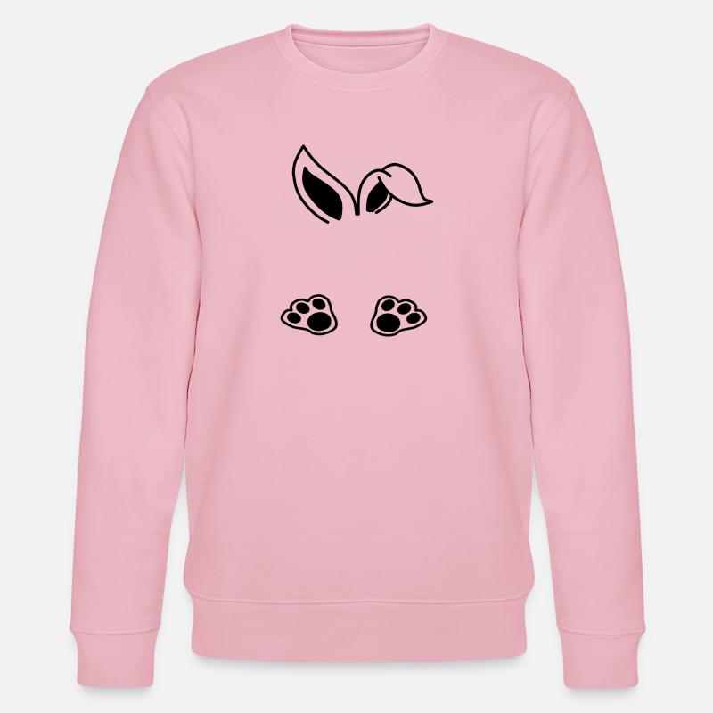 Hase  - Stanley/Stella Unisex Bio-Sweatshirt CHANGER  - Hellrosa