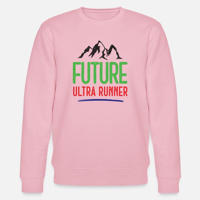 Future Ultra Runner - Stanley/Stella Unisex Bio-Sweatshirt CHANGER  - Hellrosa