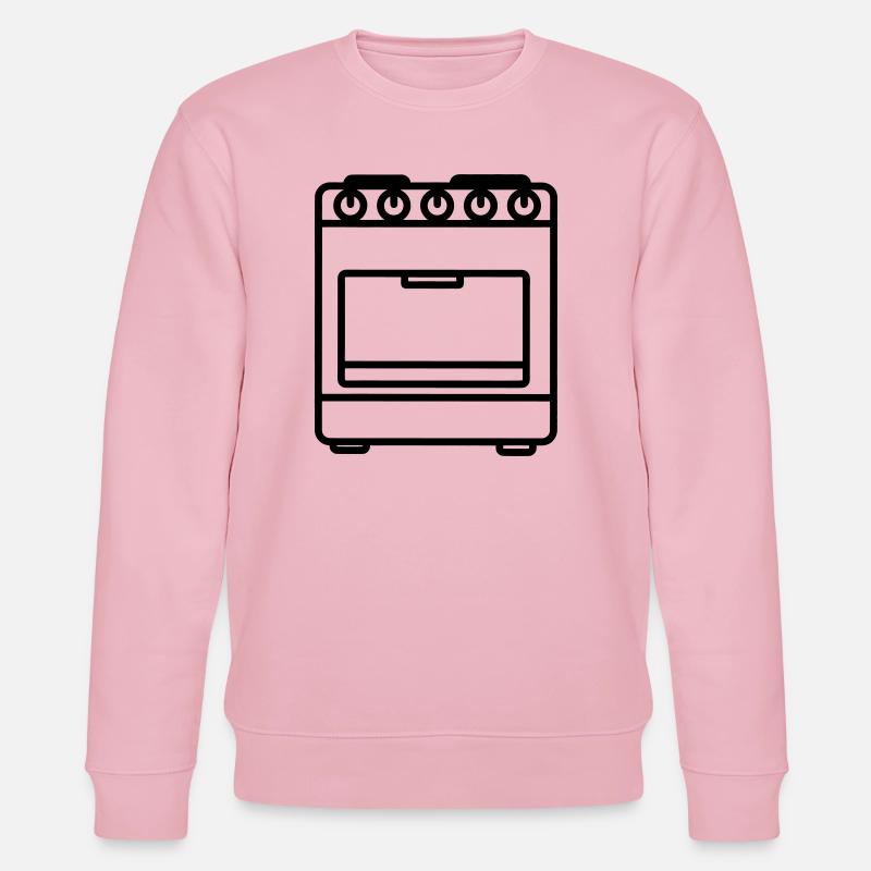 Four à gaz - Sweat bio CHANGER Stanley/Stella Unisexe - rose pâle