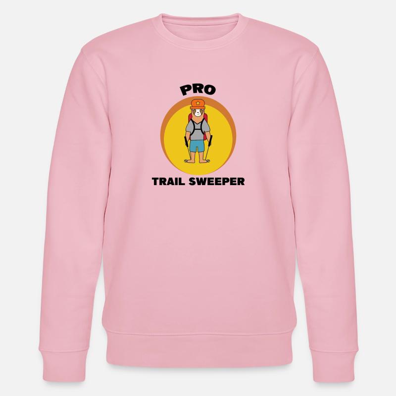 Säugetier Statement Faultier Urwaldbewohner Tier - Stanley/Stella Unisex Bio-Sweatshirt CHANGER  - Hellrosa