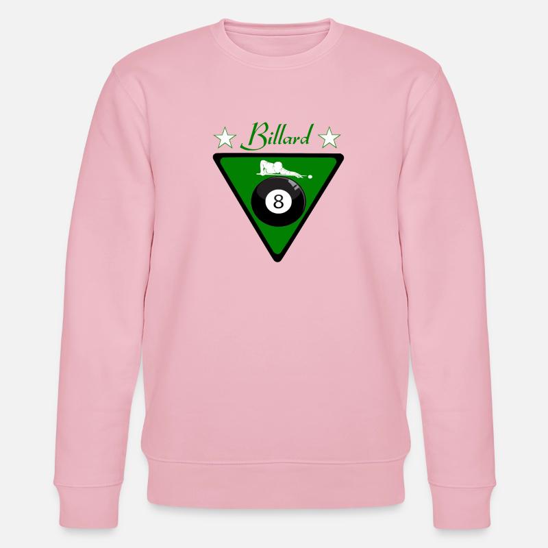 Billard - Stanley/Stella Unisex Bio-Sweatshirt CHANGER  - Hellrosa