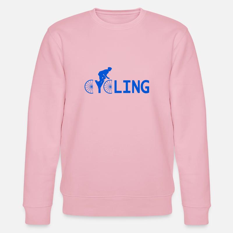 Radfahren - Stanley/Stella Unisex Bio-Sweatshirt CHANGER  - Hellrosa