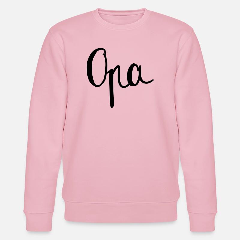Opa - Stanley/Stella Unisex Bio-Sweatshirt CHANGER  - Hellrosa