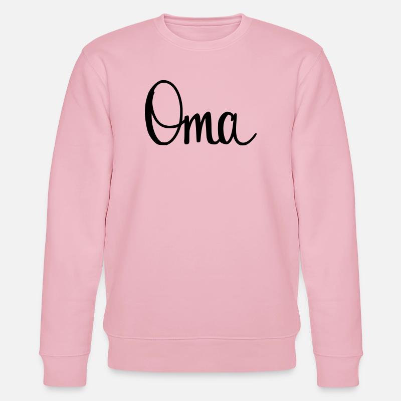 Oma - Stanley/Stella Unisex Bio-Sweatshirt CHANGER  - Hellrosa
