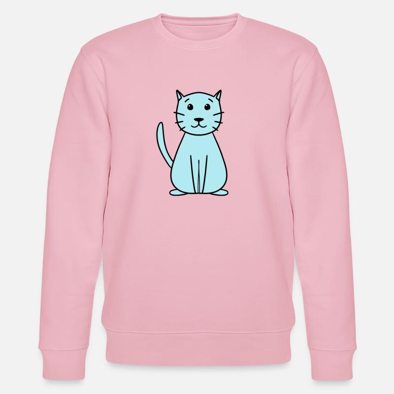 chat mignon simple - Sweat bio CHANGER Stanley/Stella Unisexe - rose pâle