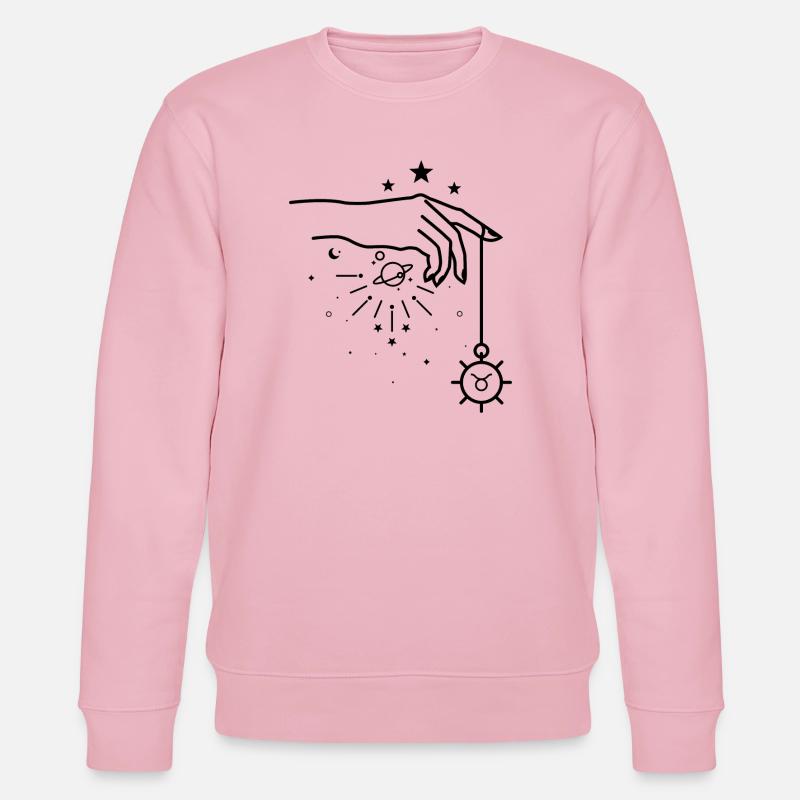 Stierkreis-Astrologie - Stanley/Stella Unisex Bio-Sweatshirt CHANGER  - Hellrosa