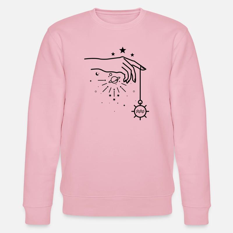 design indisponible - Sweat bio CHANGER Stanley/Stella Unisexe - rose pâle