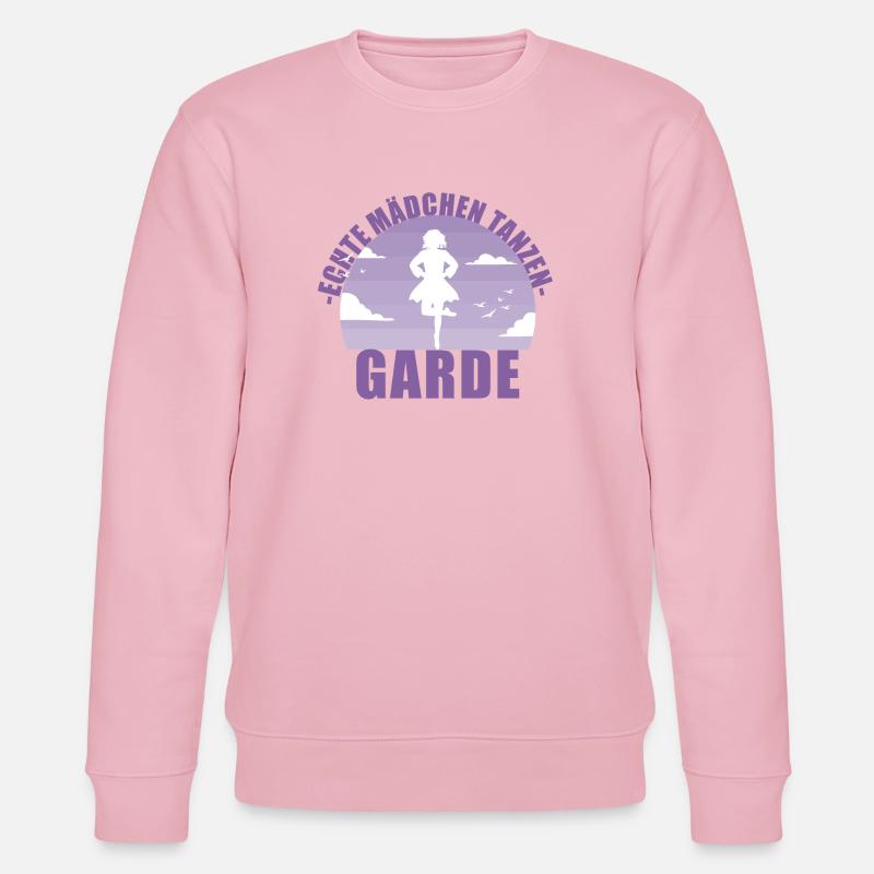 Garde Fasching Karneval Tanzen Geschenk - Stanley/Stella Unisex Bio-Sweatshirt CHANGER  - Hellrosa