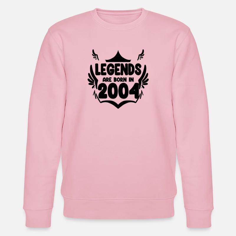 2004 - Né en 2004 - Sweat bio CHANGER Stanley/Stella Unisexe - rose pâle