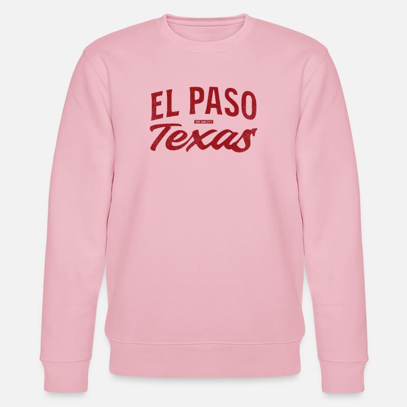 Scénario rétro d’El Paso, Texas - Sweat bio CHANGER Stanley/Stella Unisexe - rose pâle