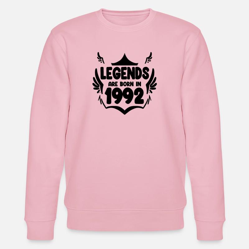1992 - Stanley/Stella Unisex Bio-Sweatshirt CHANGER  - Hellrosa