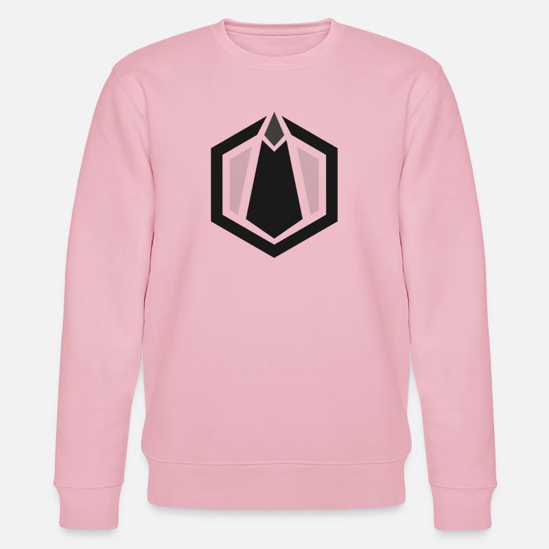 Monolith Logo - Sweat bio CHANGER Stanley/Stella Unisexe - rose pâle