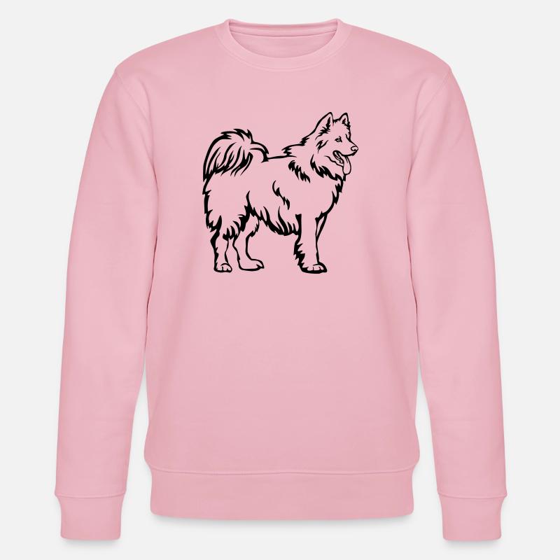 Samojede - Stanley/Stella Unisex Bio-Sweatshirt CHANGER  - Hellrosa