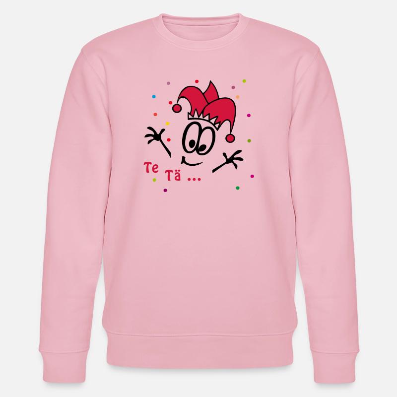 Carnaval, Carnaval, Confettis - Sweat bio CHANGER Stanley/Stella Unisexe - rose pâle