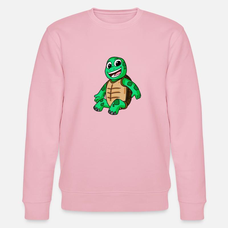 Tortue - Sweat bio CHANGER Stanley/Stella Unisexe - rose pâle