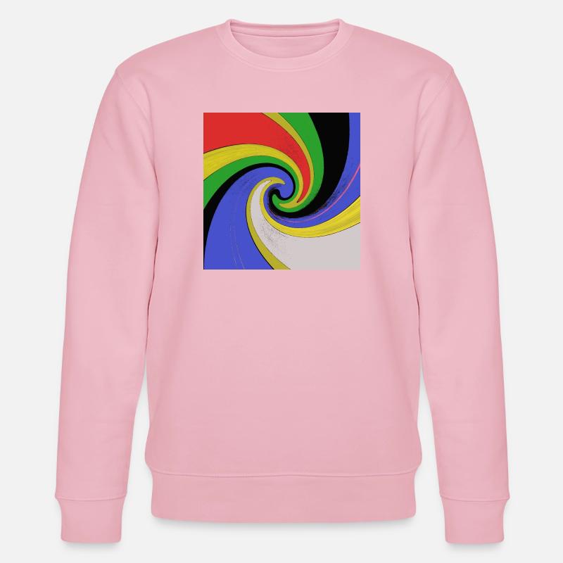 Vortex pop art100 - Sweat bio CHANGER Stanley/Stella Unisexe - rose pâle