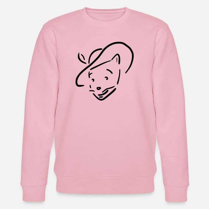 chat botté - Sweat bio CHANGER Stanley/Stella Unisexe - rose pâle