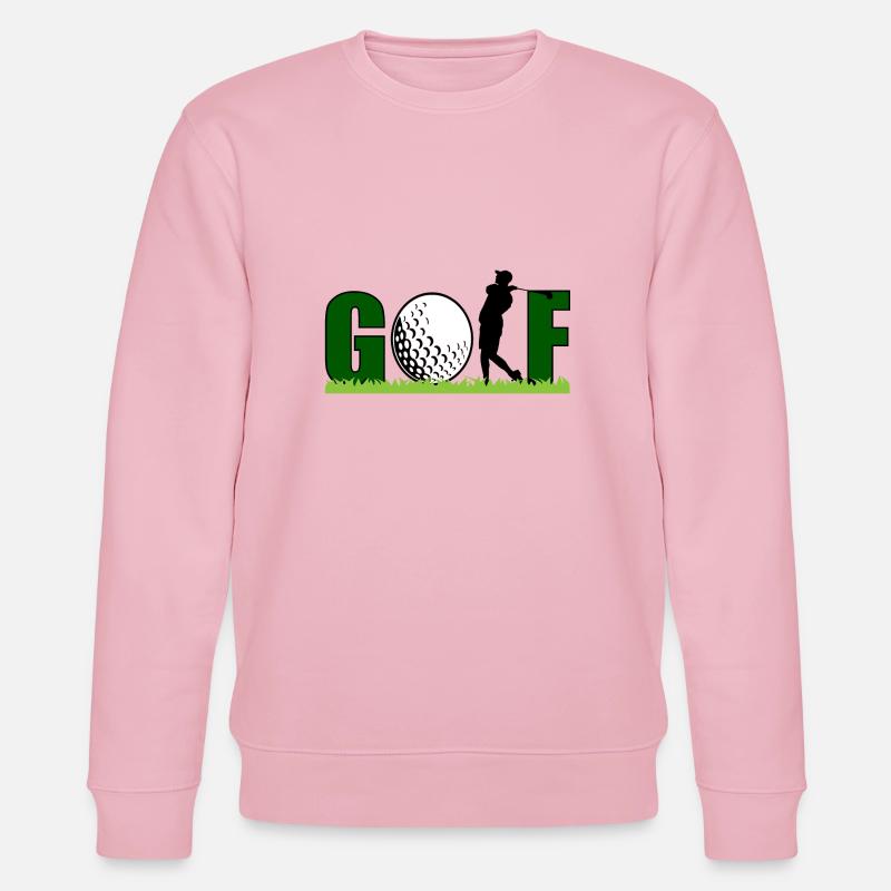 Golf - Sweat bio CHANGER Stanley/Stella Unisexe - rose pâle