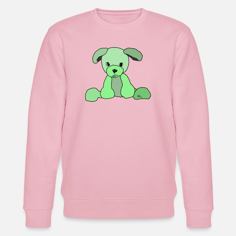 Hund Comic - Stanley/Stella Unisex Bio-Sweatshirt CHANGER  - Hellrosa