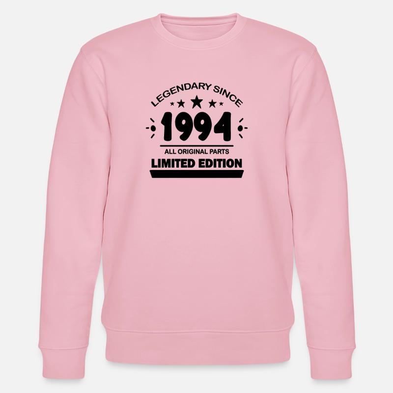 1994 - Né en 1994 - Légende - Sweat bio CHANGER Stanley/Stella Unisexe - rose pâle