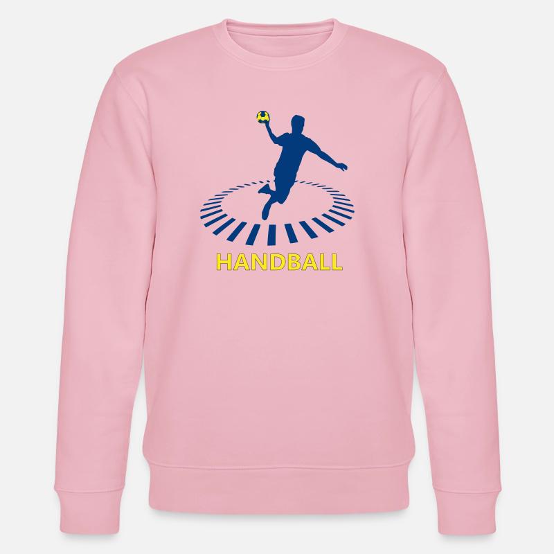 Handball - Stanley/Stella Unisex Bio-Sweatshirt CHANGER  - Hellrosa