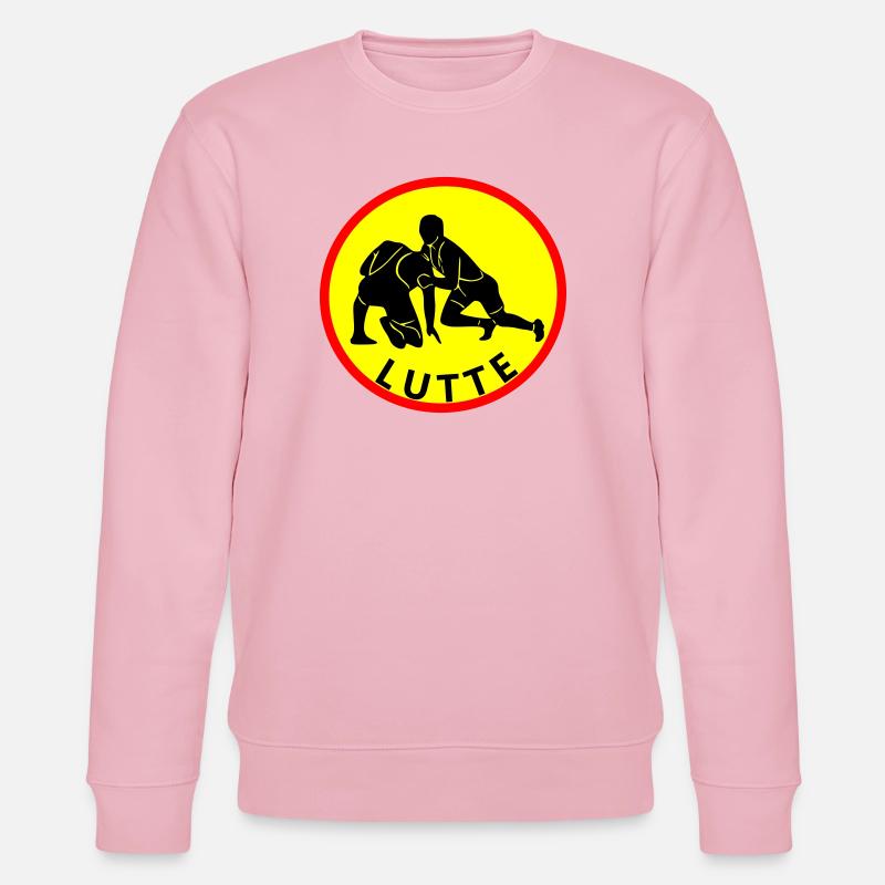kämpfen - Stanley/Stella Unisex Bio-Sweatshirt CHANGER  - Hellrosa