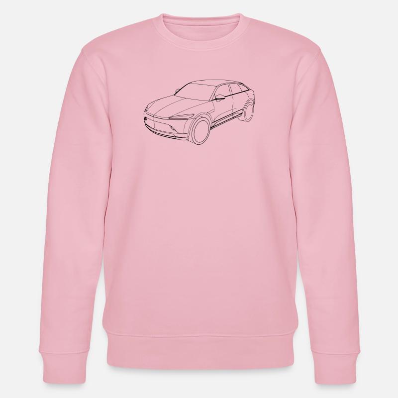 Mullen 5 - Stanley/Stella Unisex Bio-Sweatshirt CHANGER  - Hellrosa