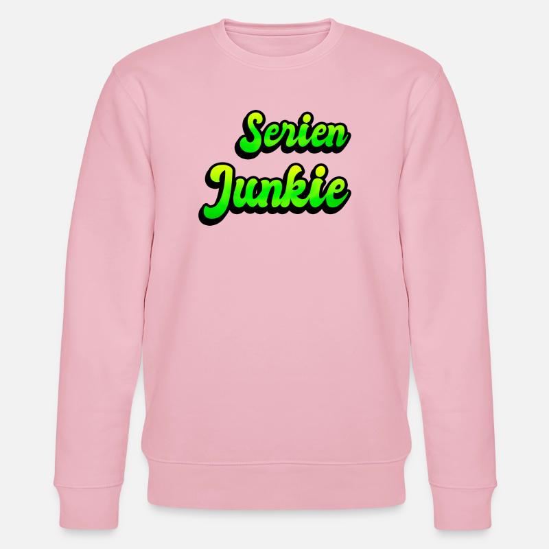 Serien Junkie - Stanley/Stella Unisex Bio-Sweatshirt CHANGER - Hellrosa