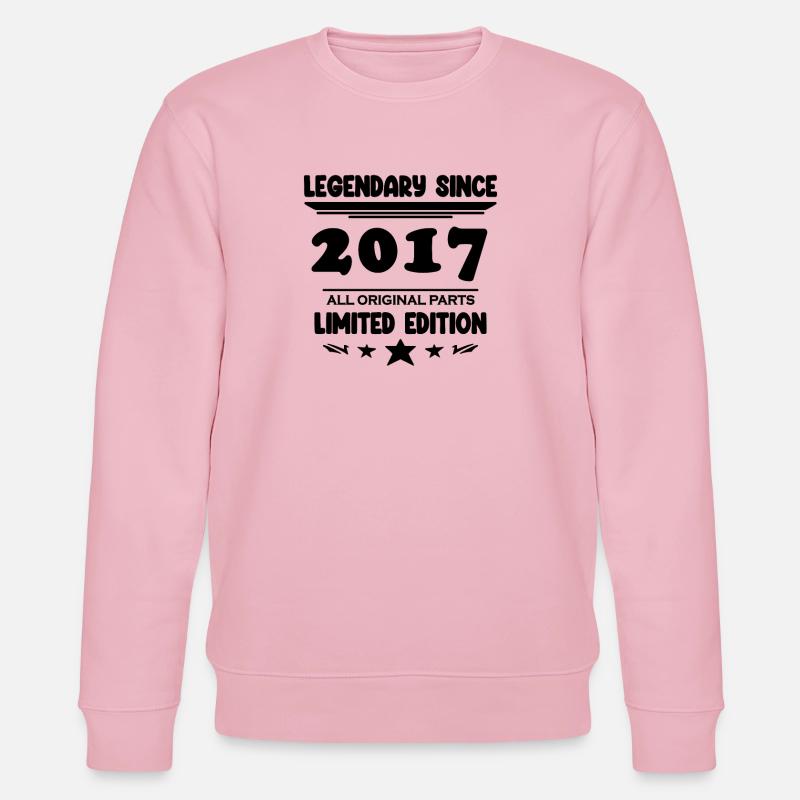 2017 - Année 2017 - Année 2017 - Sweat bio CHANGER Stanley/Stella Unisexe - rose pâle