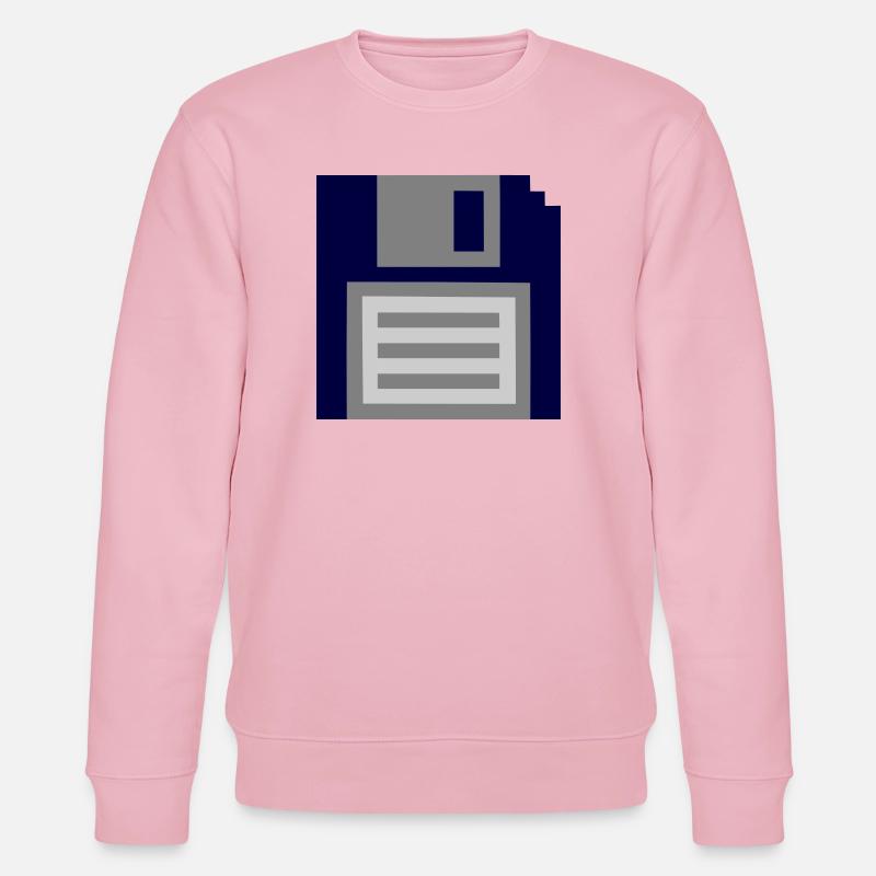 Diskette - Stanley/Stella Unisex Bio-Sweatshirt CHANGER  - Hellrosa