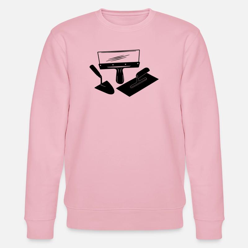 Stucadoors tools - Stanley/Stella CHANGER Unisex Organic Sweatshirt - cotton pink
