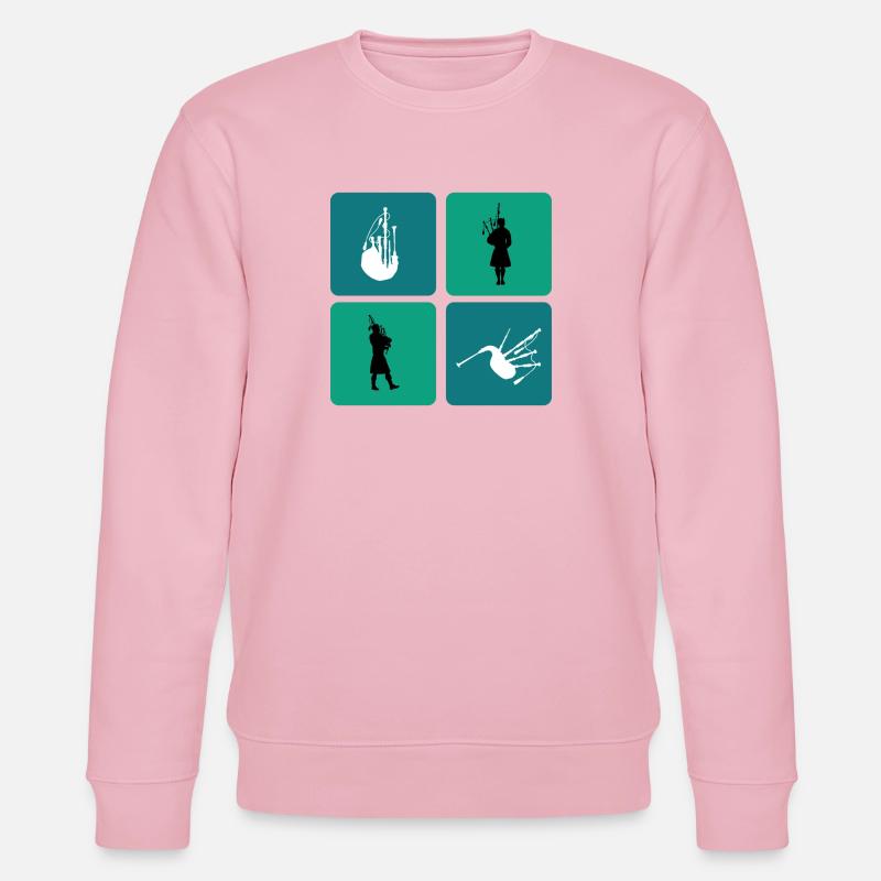 Dudelsack Design - Stanley/Stella Unisex Bio-Sweatshirt CHANGER  - Hellrosa