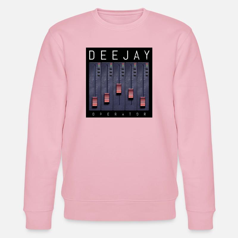 Conception du Fader de l’opérateur Deejay - Sweat bio CHANGER Stanley/Stella Unisexe - rose pâle