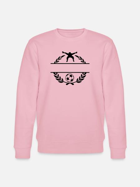 Football 1 - Stanley/Stella CHANGER Unisex Organic Sweatshirt - cotton pink