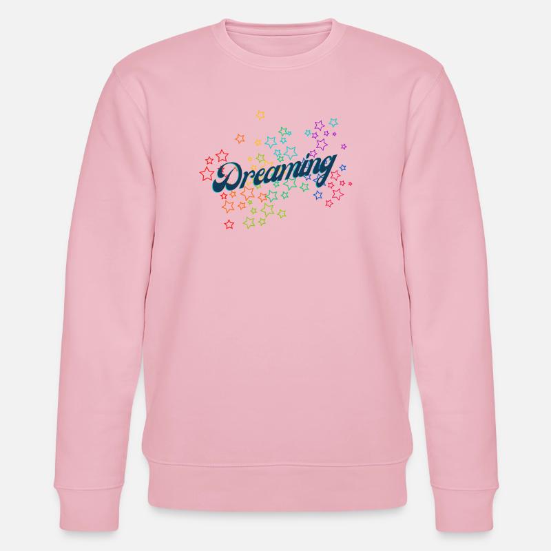 Träumend - Stanley/Stella Unisex Bio-Sweatshirt CHANGER  - Hellrosa