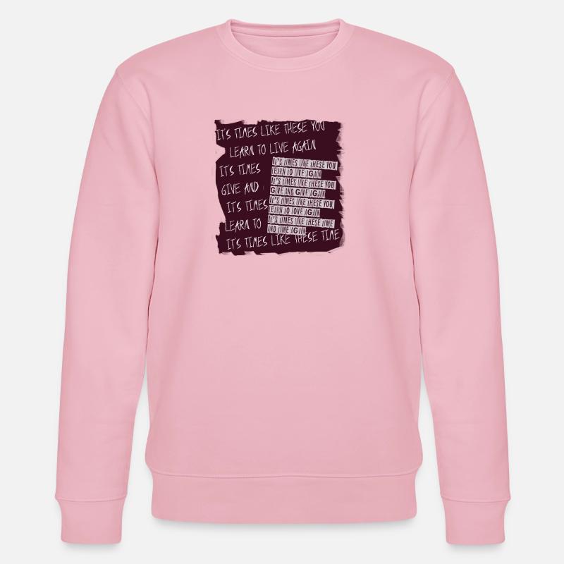 Learn to Live Again Banner - Stanley/Stella Unisex Bio-Sweatshirt CHANGER  - Hellrosa