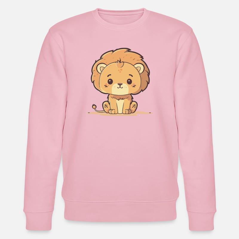 Lionceau - Sweat bio CHANGER Stanley/Stella Unisexe - rose pâle