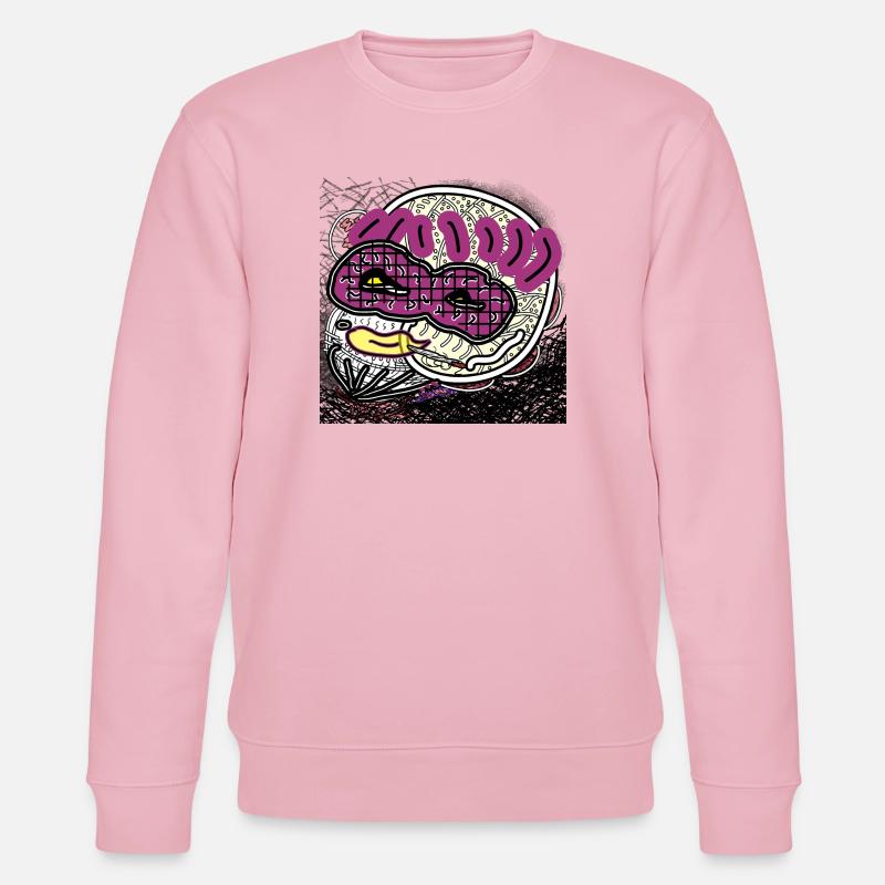 Comic-Mann - Stanley/Stella Unisex Bio-Sweatshirt CHANGER - Hellrosa