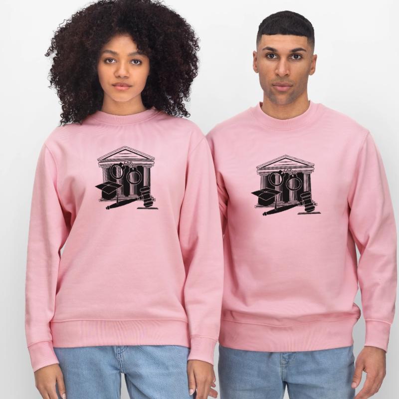 Logo des Gerichts, des Richters oder des Anwalts Stanley/Stella Unisex Bio-Sweatshirt CHANGER 