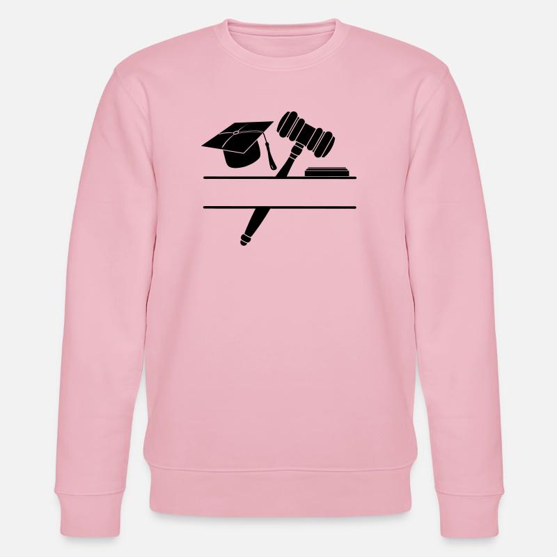Monogram Richter Anwalt - Stanley/Stella Unisex Bio-Sweatshirt CHANGER  - Hellrosa