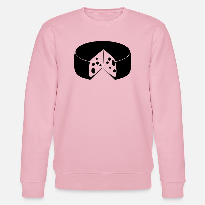 Fromage avec découpe - Sweat bio CHANGER Stanley/Stella Unisexe - rose pâle