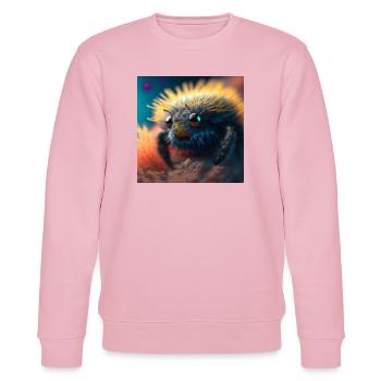 Foto Makro Kreatur 05 - Stanley/Stella Unisex Bio-Sweatshirt CHANGER  - Hellrosa - Vorne - Jaron (178cm) & Liana (172cm)