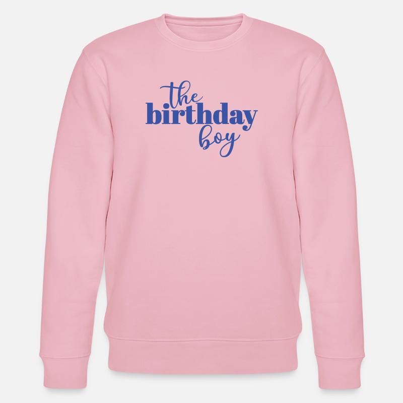 Le garçon d’anniversaire - Sweat bio CHANGER Stanley/Stella Unisexe - rose pâle