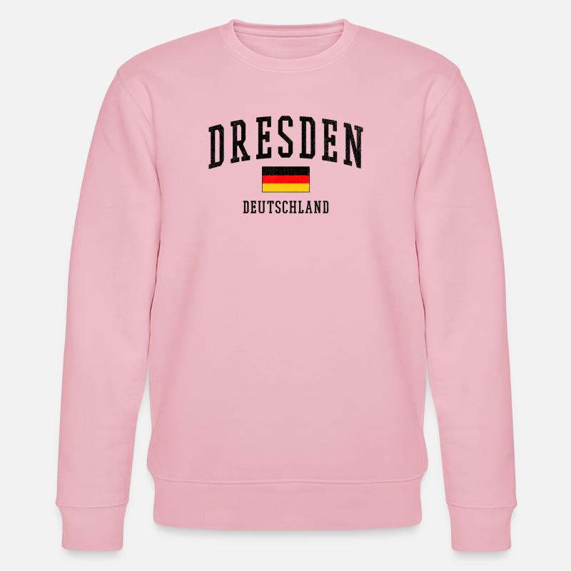 Dresden - Stanley/Stella Unisex Bio-Sweatshirt CHANGER  - Hellrosa